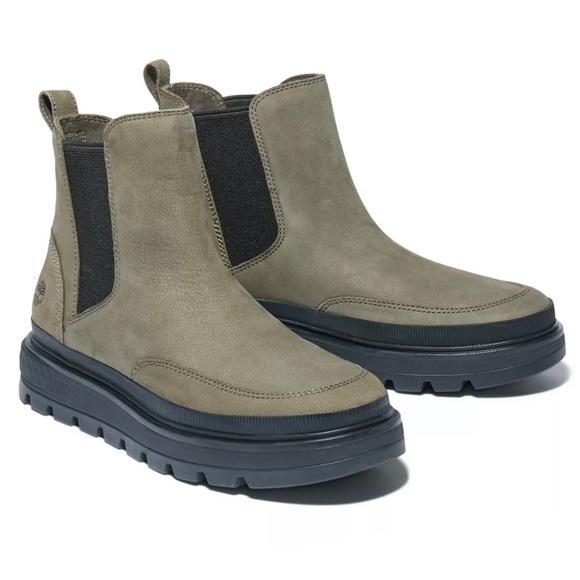 TIMBERLAND WOMEN'S GREENSTRIDE™ RAY CITY CHELSEA BOOTS OLIVE - Picture 4 of 8